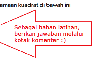 Cara Mudah Memfaktorkan Persamaan Kuadrat