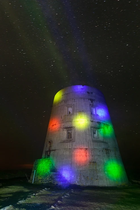 David Gilliver 1979 | Scottish Psychadelic Light painter