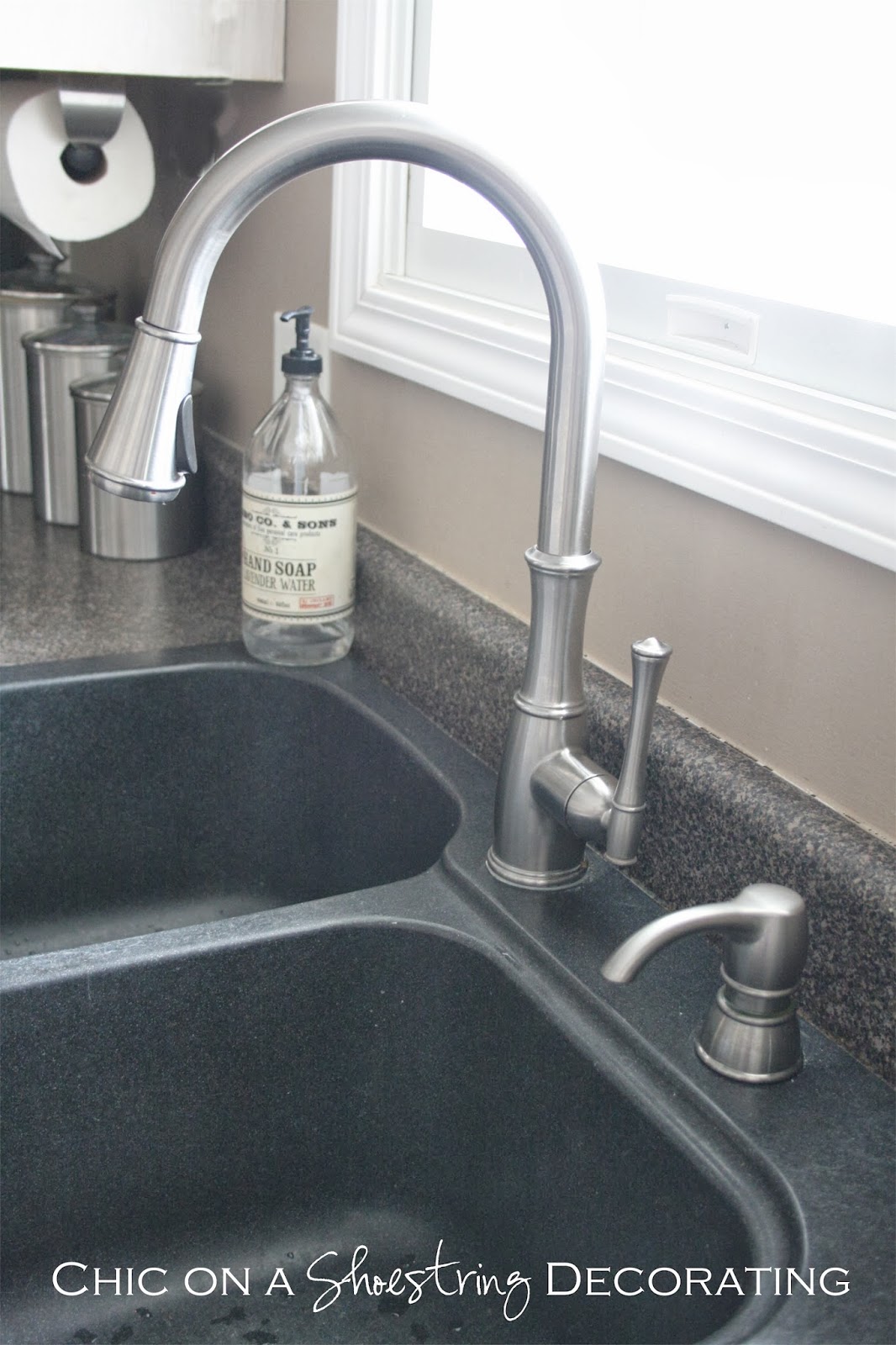 $300 Pfister Faucet Giveaway at Chic on a Shoestring Decorating blog!  Click link to enter: http://chiconashoestringdecorating.blogspot.com/2014/01/300-pfister-faucet-giveaway.html