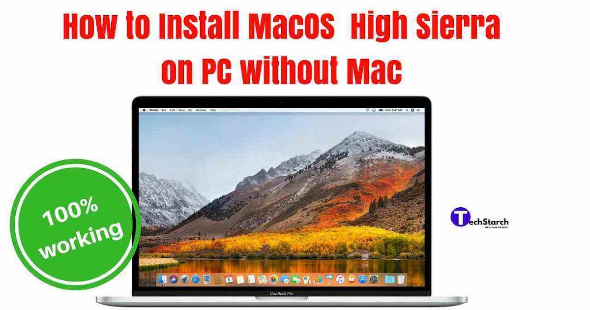 install mac os on pc without a mac
