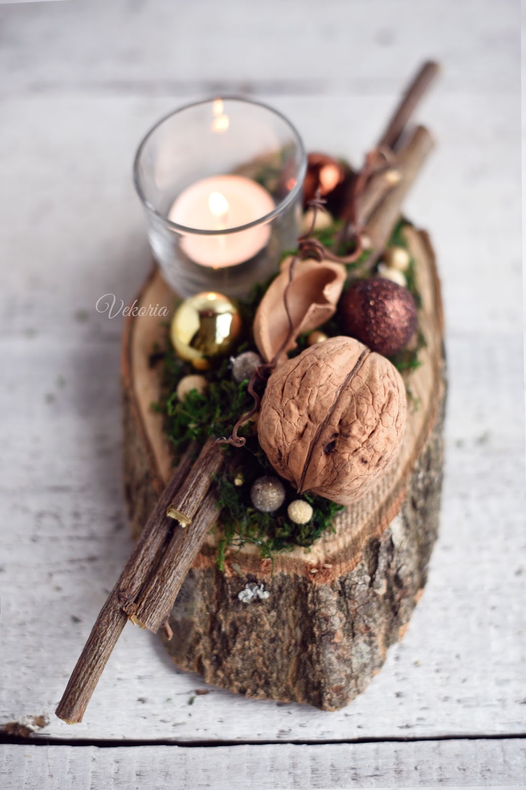 Christmas flower arrangement