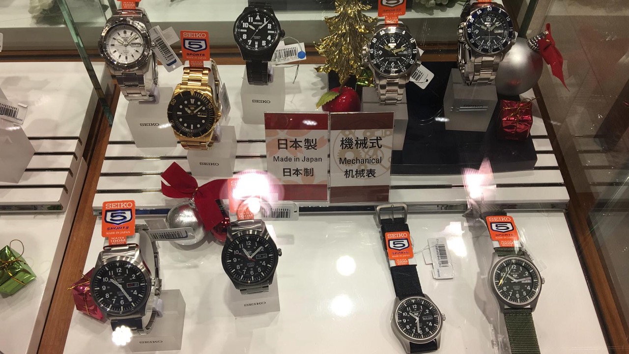 Shopping in japan seiko watches