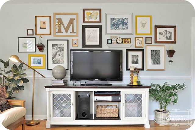 What To Hang Above Tv Home Safe Our Little Tinies Art Gallery Wall