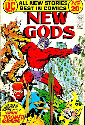 New Gods v1 #10 dc bronze age comic book cover art by Jack Kirby