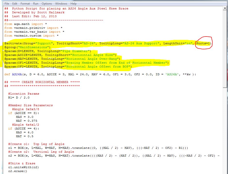 My Plant3D & Inventor Notes: Python Scripting!