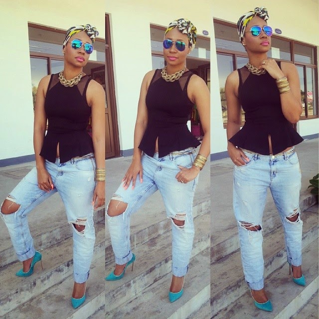 Who Wears What N Where: Out & About: Thoughts on Pokello Nare's ...