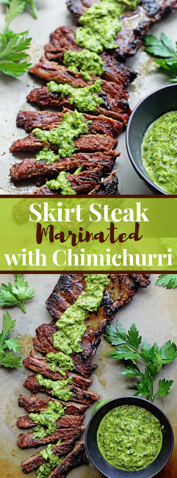 SKIRT STEAK MARINADE WITH CHIMICHURRI RECIPE #dinner #vegetarian SKIRT STEAK MARINADE WITH CHIMICHURRI RECIPE #dinner #vegetarian