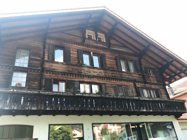 スイス・フルーティゲンの町 スイス・フルーティゲンの町