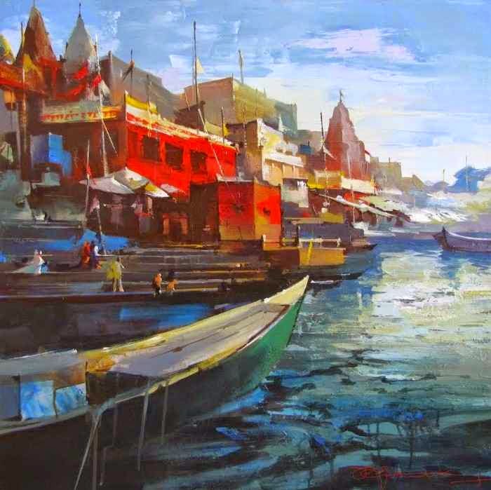 Индийский художник. Satheesh Kanna