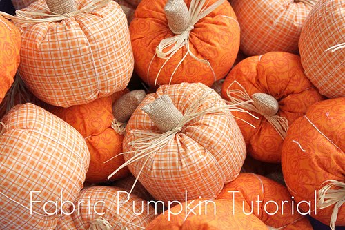 Fabric Pumpkin tutorial