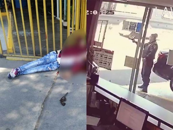 Así defendió policía a su compañero de ataque de ladrón Así defendió policía a su compañero de ataque de ladrón