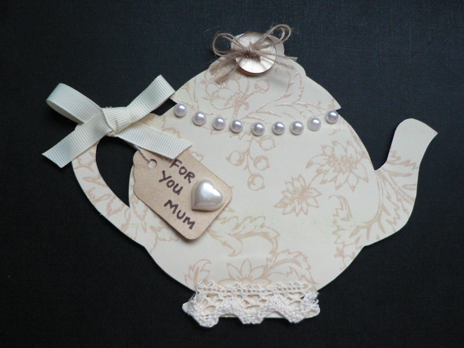 My Craft Creations Teapot Card