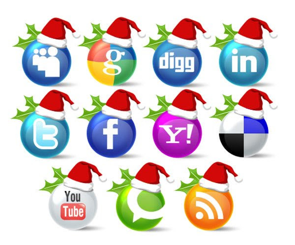 Social media icons 5 Interesting Ways Social Media Has Changed How You Celebrate Christmas
