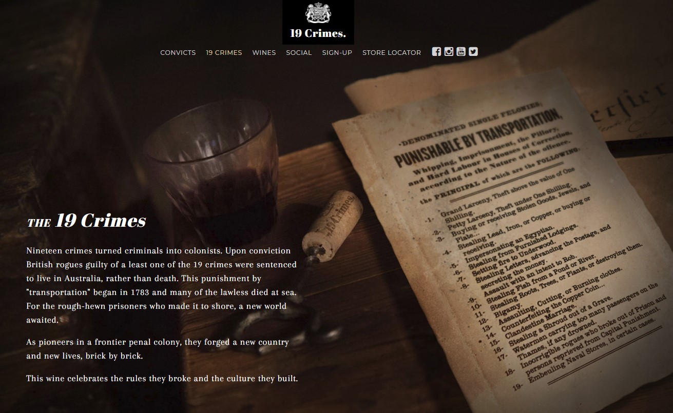 Franklin Matters Exploring 19 Crimes Wine Jan 18