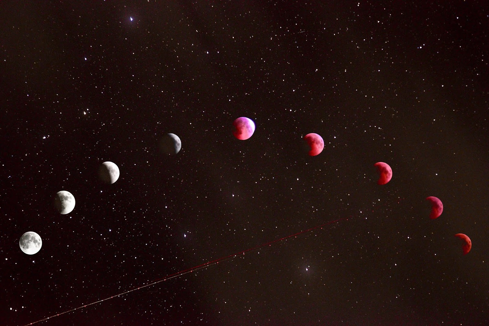 Century’s longest lunar eclipse... - Josie Attley illustration