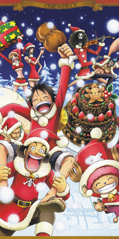 Galaxy Note HD Wallpapers: One Piece Merry Christmas Galaxy Note HD ...