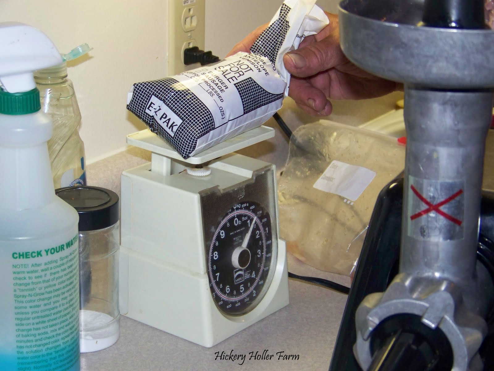 Hickery Holler Farm Grinding Turkey