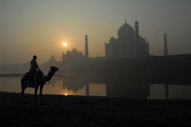 Sunrise view at Taj Mahal Sunrise view at Taj Mahal