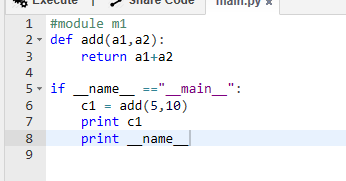 Learn Python: If__name__ = '__main__' main method