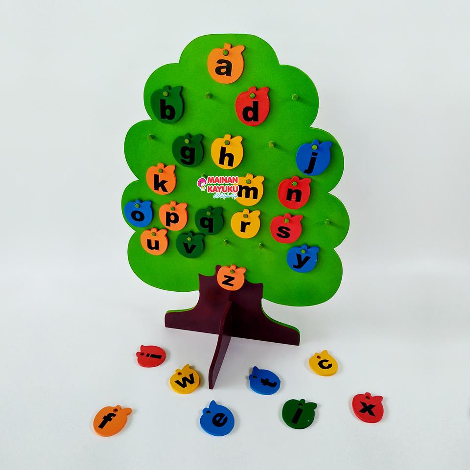 Alat Peraga Edukatif Pohon Huruf - SEBUTIK EDUTOYS