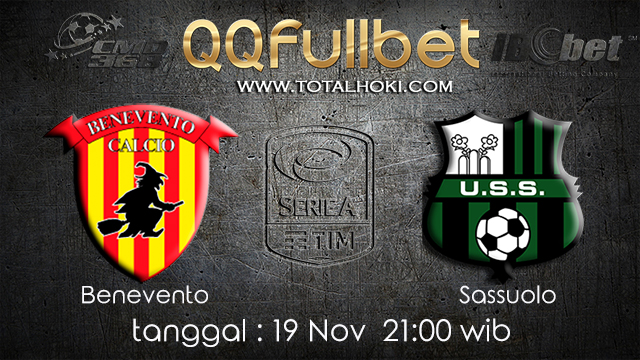 PREDIKSIBOLA - PREDIKSI TARUHAN BOLA BENEVENTO VS SASSUOLO 19 NOVEMBER 2017 (SERIE A)
