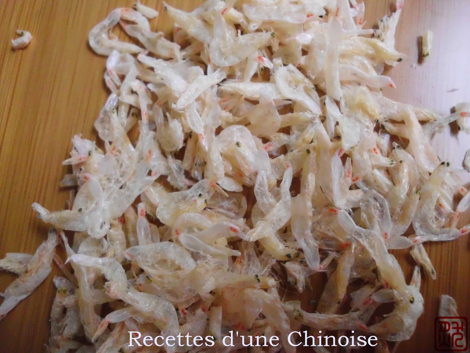 Recettes d'une Chinoise: Minuscules crevettes séchées 虾皮 xiāpí