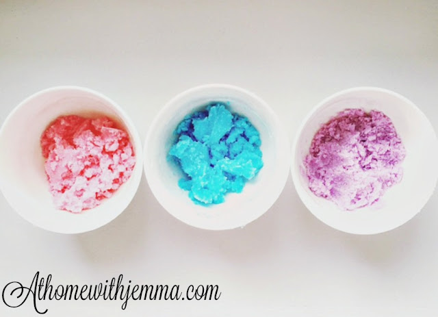 food coloring, pastel, pink, blue, purple sugar cubes