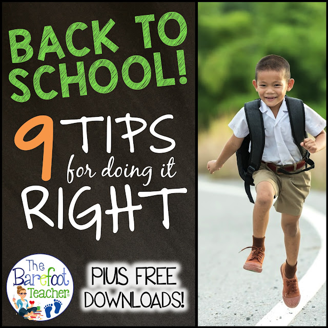 Back to school is always a stressful time for teachers and students, but it doesn't have to be! I'm going to give you nine tips on how to do it right. Plus, I'll share many activities and resources that you can download for FREE to use with your Preschool, Kindergarten, or First Grade kiddos. #backtoschool #kindergarten #firstgrade #freeprintable #freebie #freedownload #backtoschoolactivities #secondgrade #freedownloads #activitiesforkids Back to school is always a stressful time for teachers and students, but it doesn't have to be! I'm going to give you nine tips on how to do it right. Plus, I'll share many activities and resources that you can download for FREE to use with your Preschool, Kindergarten, or First Grade kiddos. #backtoschool #kindergarten #firstgrade #freeprintable #freebie #freedownload #backtoschoolactivities #secondgrade #freedownloads #activitiesforkids