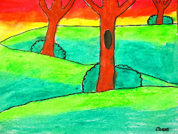 foreground ground middle background elementary simple landscapes paintbrush enjoyed lessons hope class please favorite