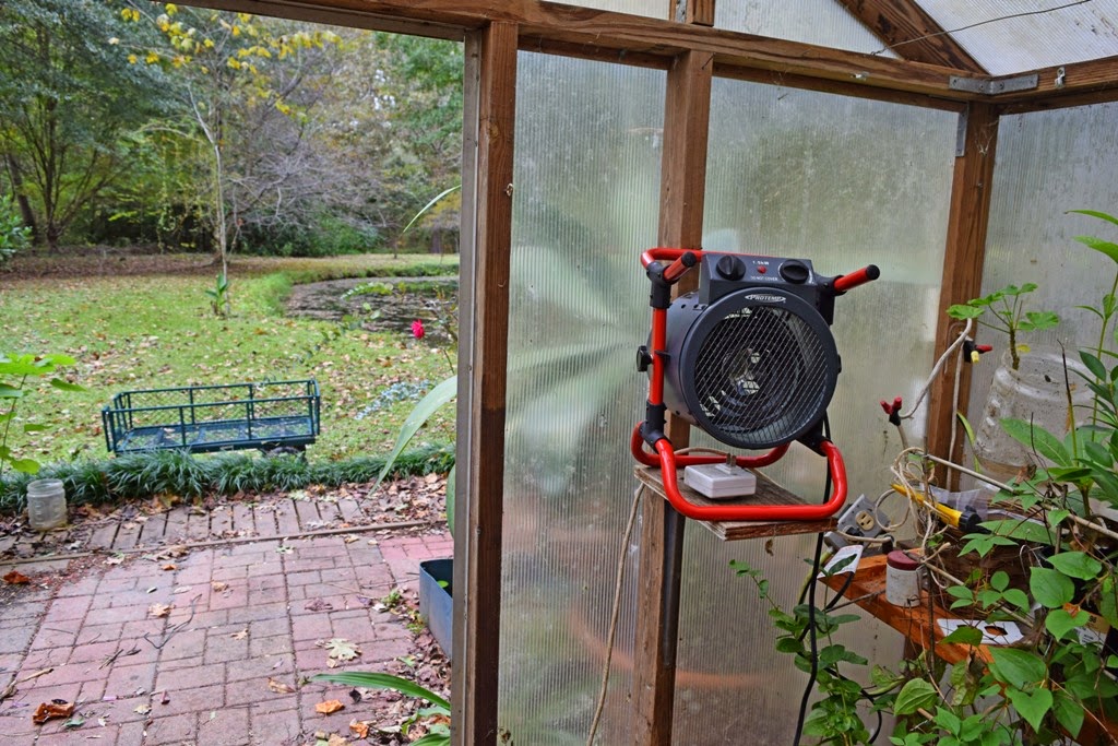 MARIETTE'S BACK TO BASICS {New Heater for Greenhouse}