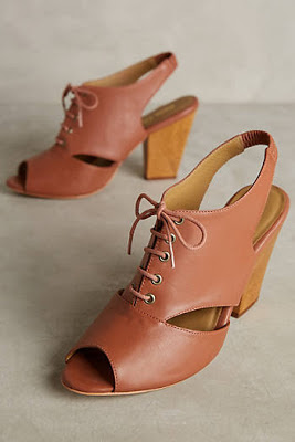 Women's shoes, heels, wedges, and sandals, bohemian style, from Anthropologie