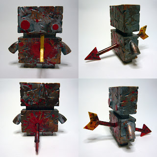 Zombie Valentine’s Day Jellybot Resin Figure by The Jelly Empire