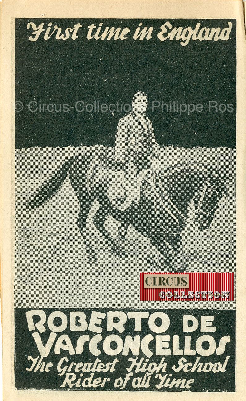 Roberto de Vasconcellos the great Hught School Rider of all Time 