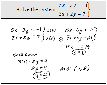 Elimination solver sale