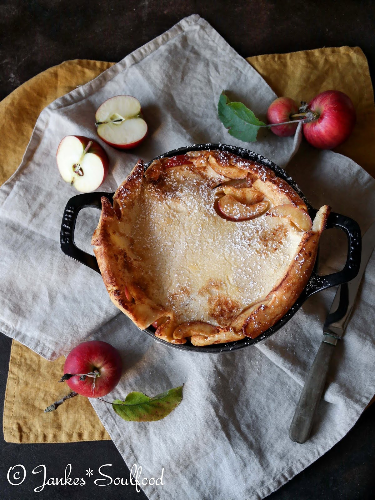 Jankes Seelenschmaus: Apfelpfannkuchen aus dem Ofen