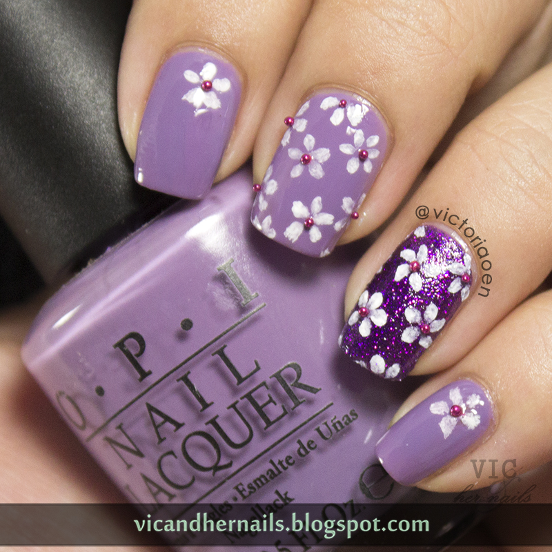 Vic and Her Nails: #31DC2014 Day 6: Violet Nails