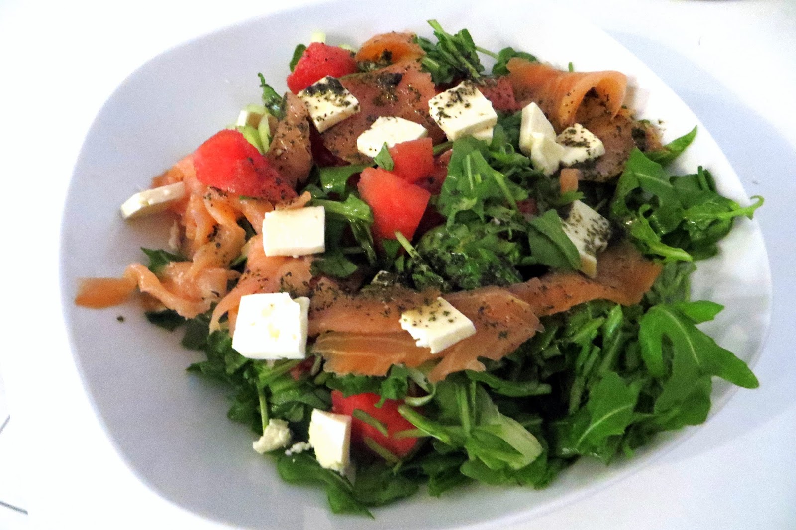 Frisch, lecker und große Portionen unsere Lieblingsrezepte Frischer WassermelonenSalat mit