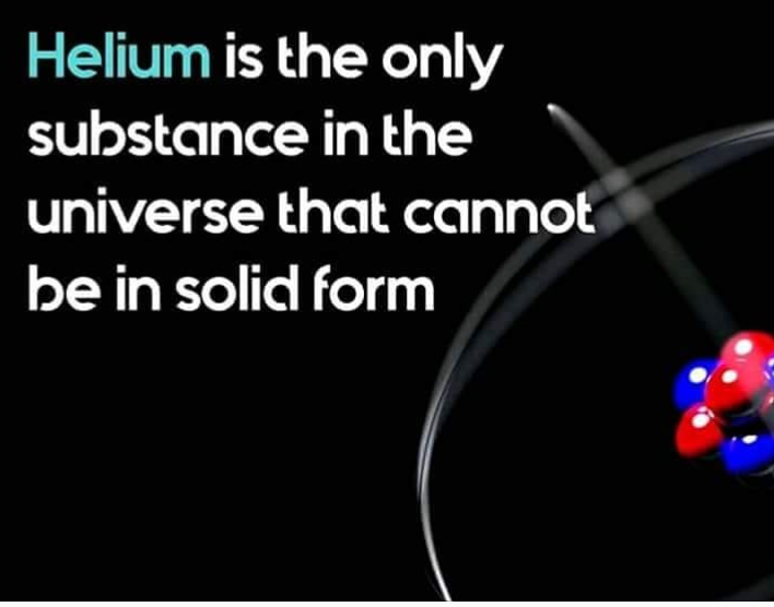Facts Which you probably don't know about Helium