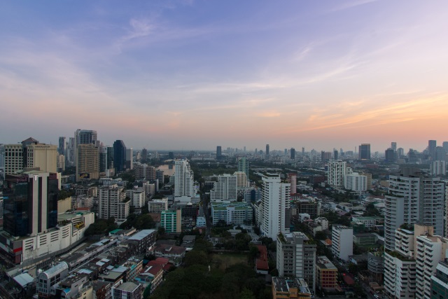 View of Bangkok from Hyatt Regency Bangkok Sukhumvit