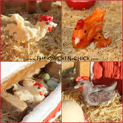 chicken gingerbread coop marzipan chick instructions tour nest boxes rooster