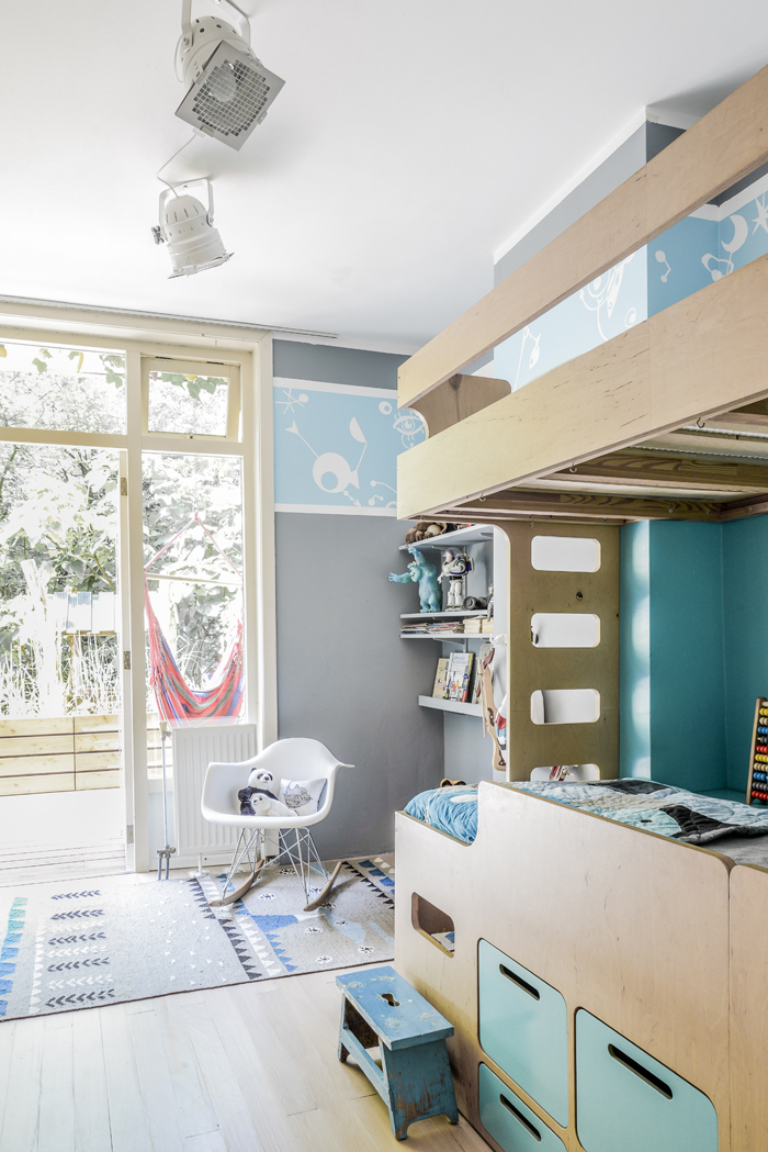 house of the Rafa-kids owners - boys room with the bunk bed