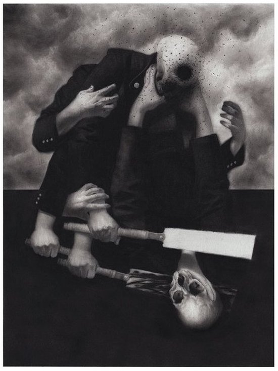As surreais, sombrias e macabras ilustrações de Randy Ortiz Randy Ortiz instagram arte ilustrações surreais sombrias macabras terror morte