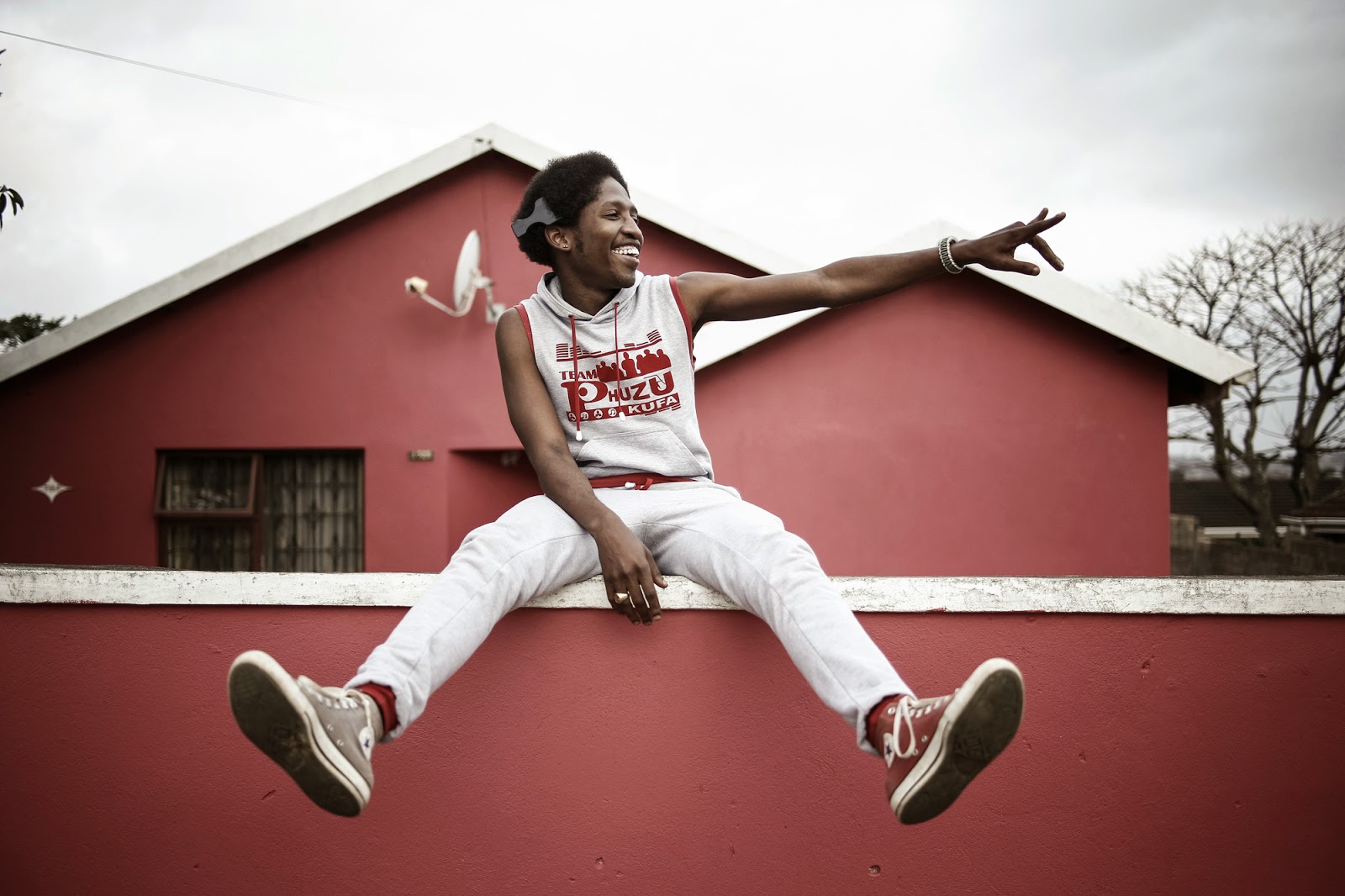 CHRIS SAUNDERS PHOTOGRAPHY FILM GQOM Music KZN South Africa Red 