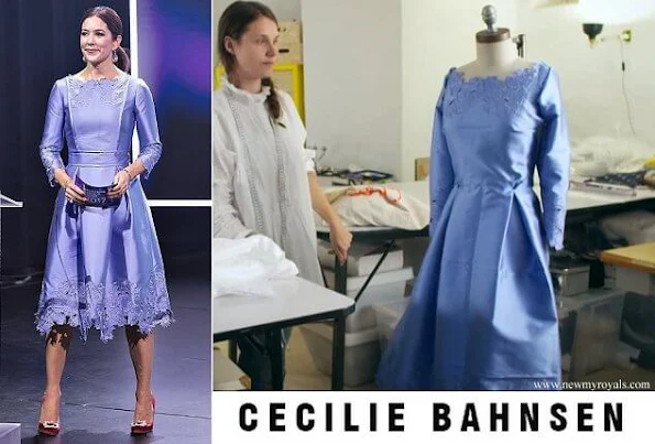Princess Mary outfits wore Cecilie Bahnsen dress
