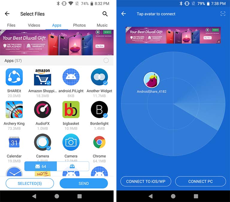 Cara Menggunakan SHAREit Untuk Mentransfer File Antar Perangkat Android Cara Menggunakan SHAREit Untuk Mentransfer File Antar Perangkat Android