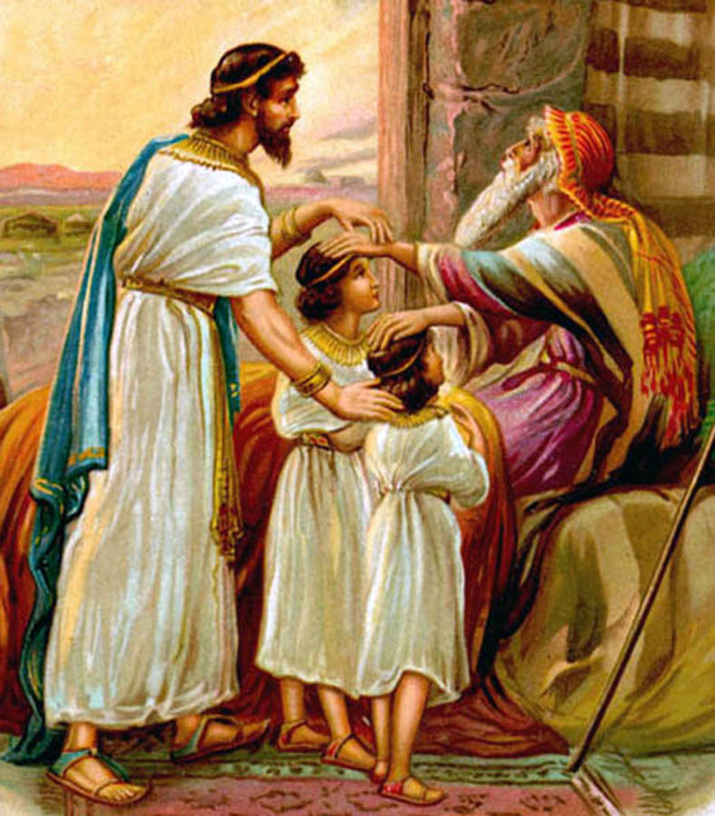 ANTOFAGASTA RELIGIOSA LA BIBLIA GENESIS ; CAPITULO 48