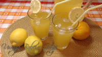 Domowa lemoniada pomarańczowo cytrynowa