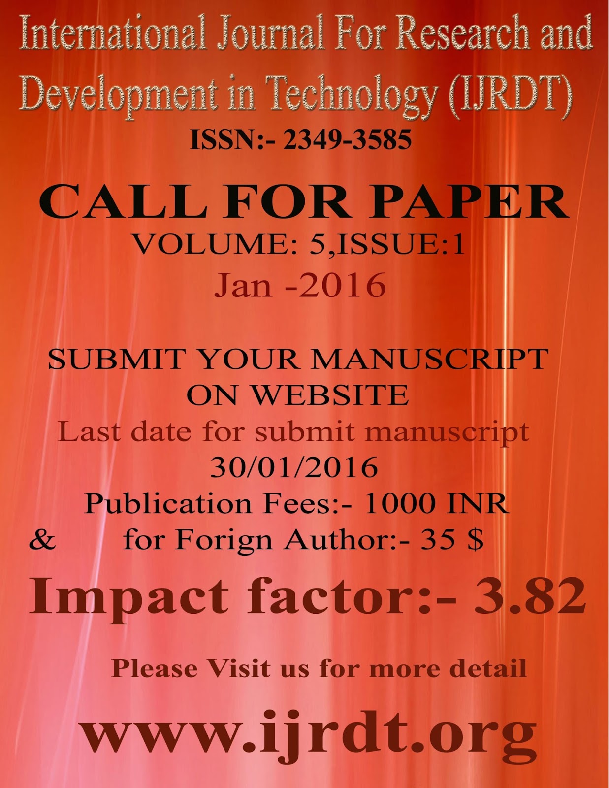 Fake Impact Factor Journals List