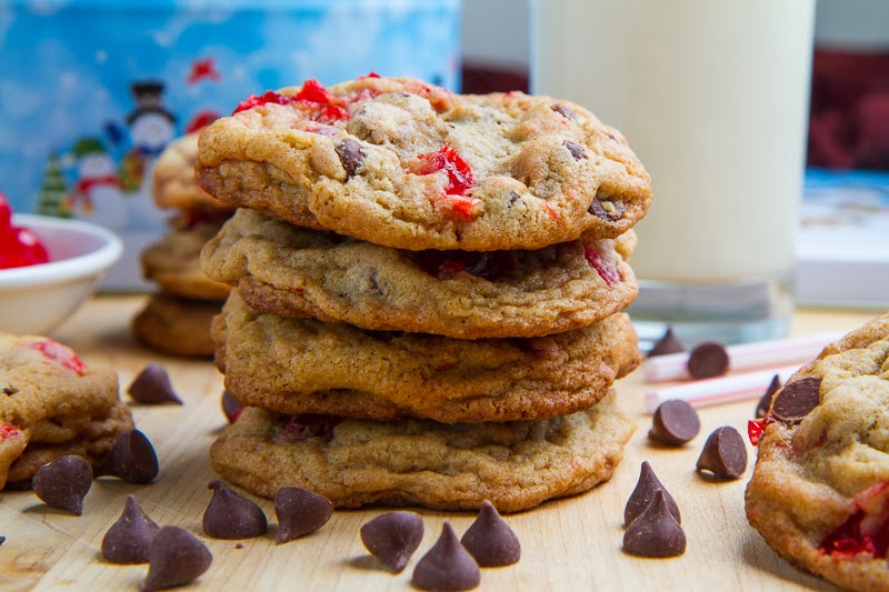 Maraschino Cherry Chocolate Chip Cookies Maraschino Cherry Chocolate Chip Cookies