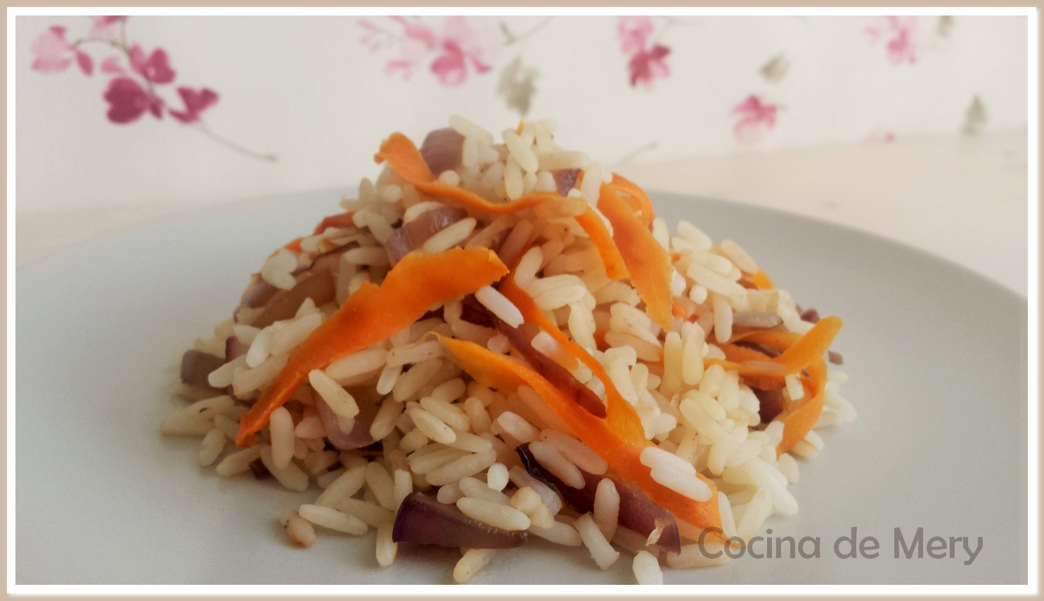 Mery a Dieta con "sp" ARROZ BASMATI CON VERDURAS, JENGIBRE Y CANELA EN